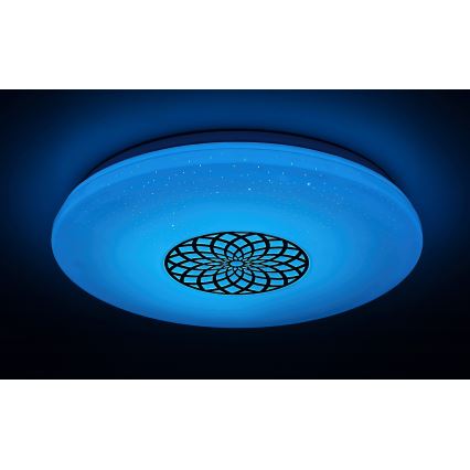 Rabalux - Dimbare LED RGB plafondlamp LED/24W/230V 3000-6500K Wi-Fi Tuya diameter 39,5 cm + afstandsbediening