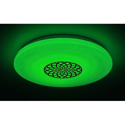 Rabalux - Dimbare LED RGB plafondlamp LED/24W/230V 3000-6500K Wi-Fi Tuya diameter 39,5 cm + afstandsbediening