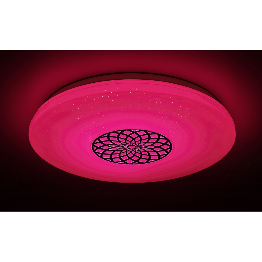 Rabalux - Dimbare LED RGB plafondlamp LED/24W/230V 3000-6500K Wi-Fi Tuya diameter 39,5 cm + afstandsbediening