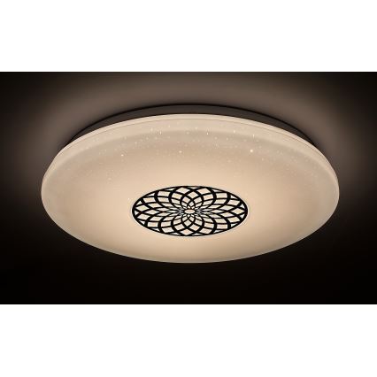 Rabalux - Dimbare LED RGB plafondlamp LED/24W/230V 3000-6500K Wi-Fi Tuya diameter 39,5 cm + afstandsbediening
