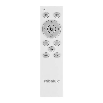 Rabalux - Dimbare LED RGB plafondlamp LED/24W/230V 3000-6500K Wi-Fi Tuya diameter 39,5 cm + afstandsbediening