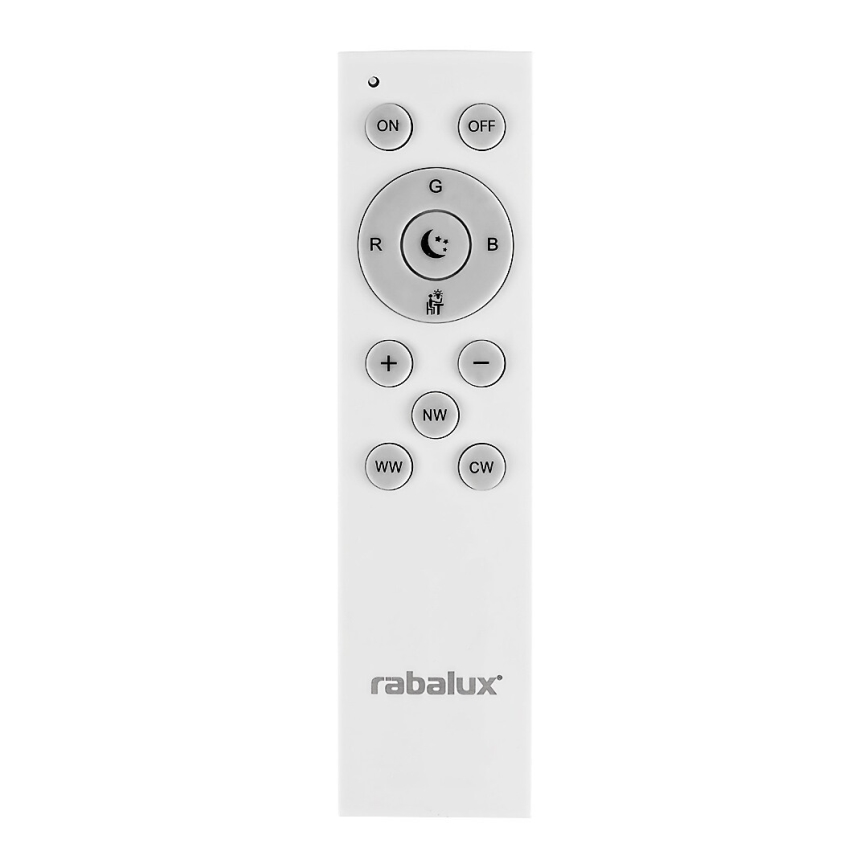 Rabalux - Dimbare LED RGB plafondlamp LED/24W/230V 3000-6500K Wi-Fi Tuya diameter 39,5 cm + afstandsbediening