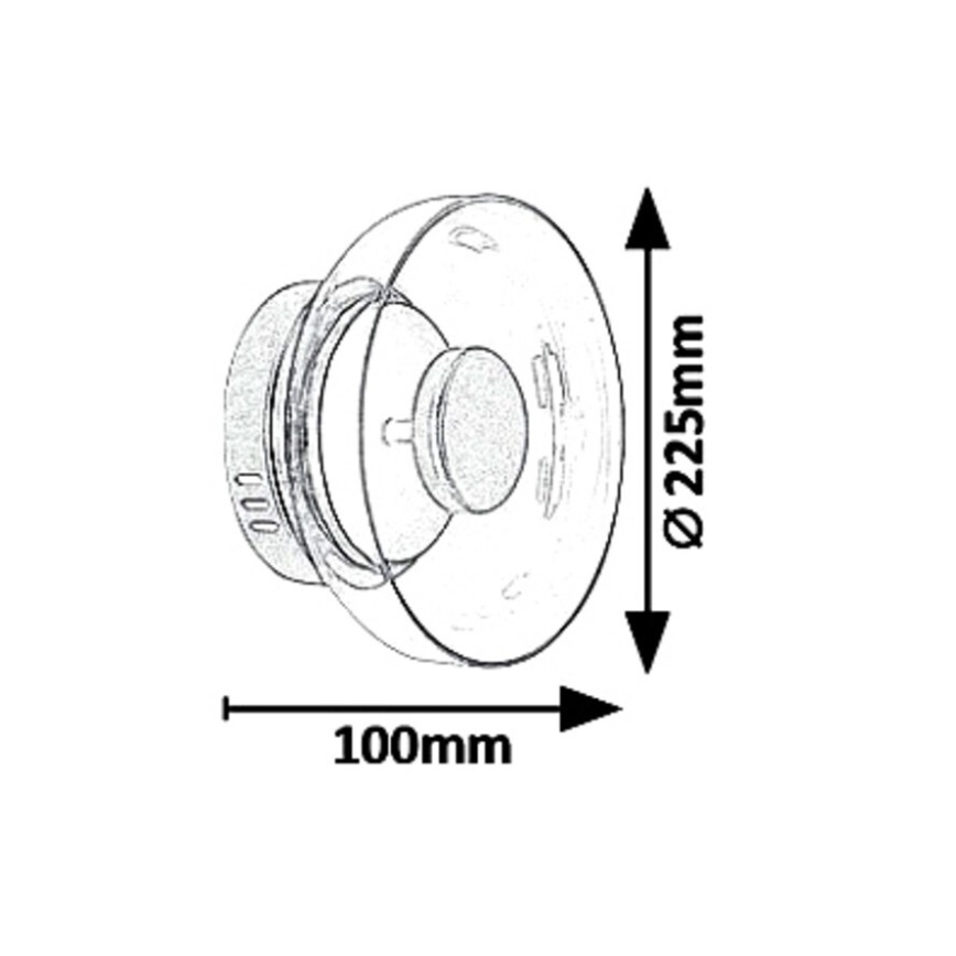 Rabalux - LED Wandlamp LORELL LED/8W/230V