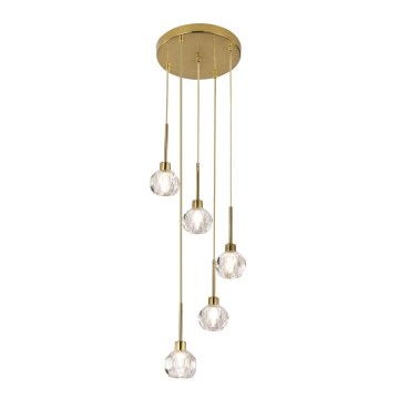 Rabalux 5396 - Hanglamp aan koord KASSIA 5xG9/5W/230V