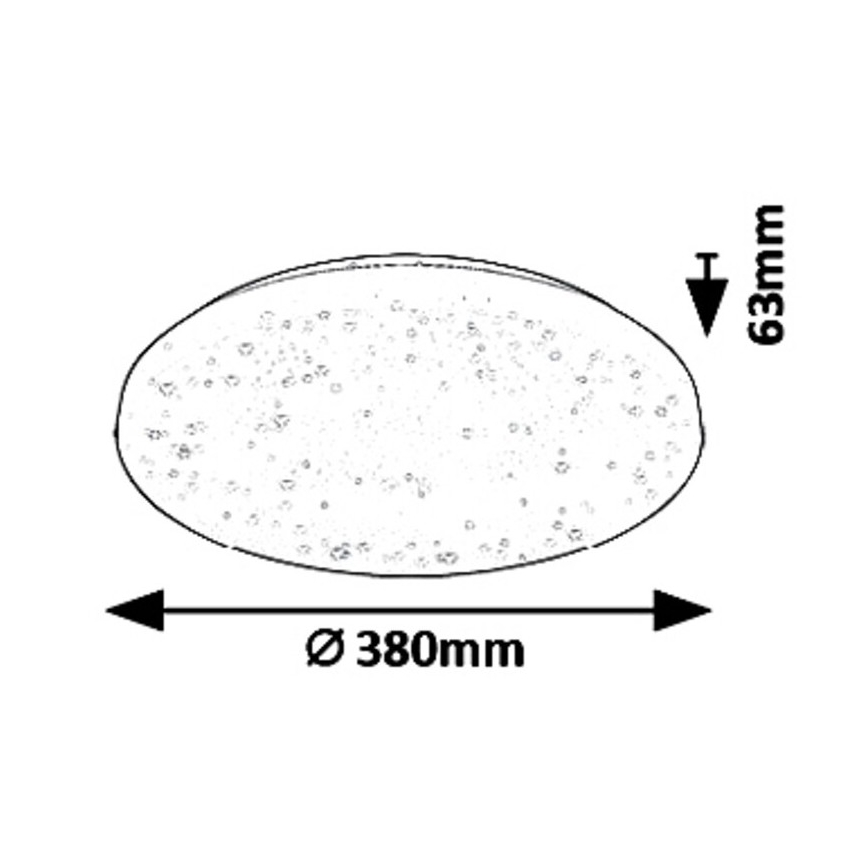 Rabalux - LED plafondlamp LED/32W/230V diameter 38 cm