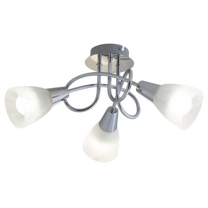 Rabalux - Plafondlamp 3xE14/40W/230V glanzend chroom