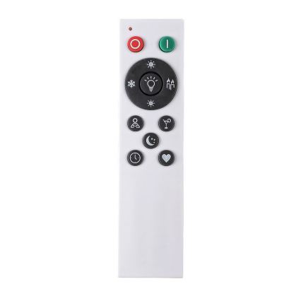 Rabalux - LED Dimbare plafondlamp LED/24W/230V Wi-Fi 3000-6500K + afstandsbediening Ø 39 cm