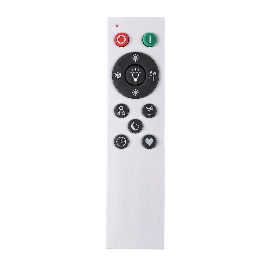 Rabalux - LED Dimbare plafondlamp LED/24W/230V Wi-Fi 3000-6500K + afstandsbediening Ø 39 cm
