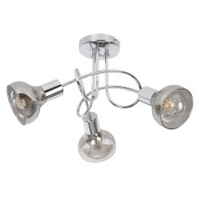 Rabalux 5557 - Plafondlamp HOLLY 3xE14/40W/230V glanzend chroom