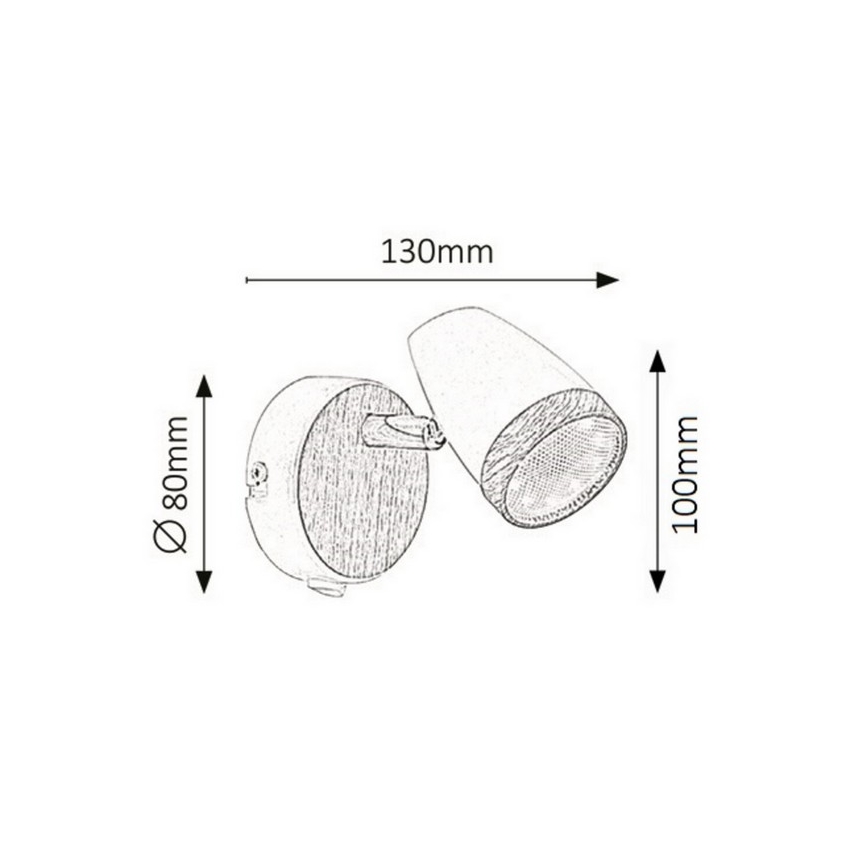 Rabalux - LED Wandlamp LED/4W/230V