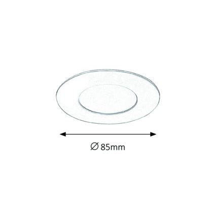 Rabalux - LED Inbouwlamp LED/3W/230V