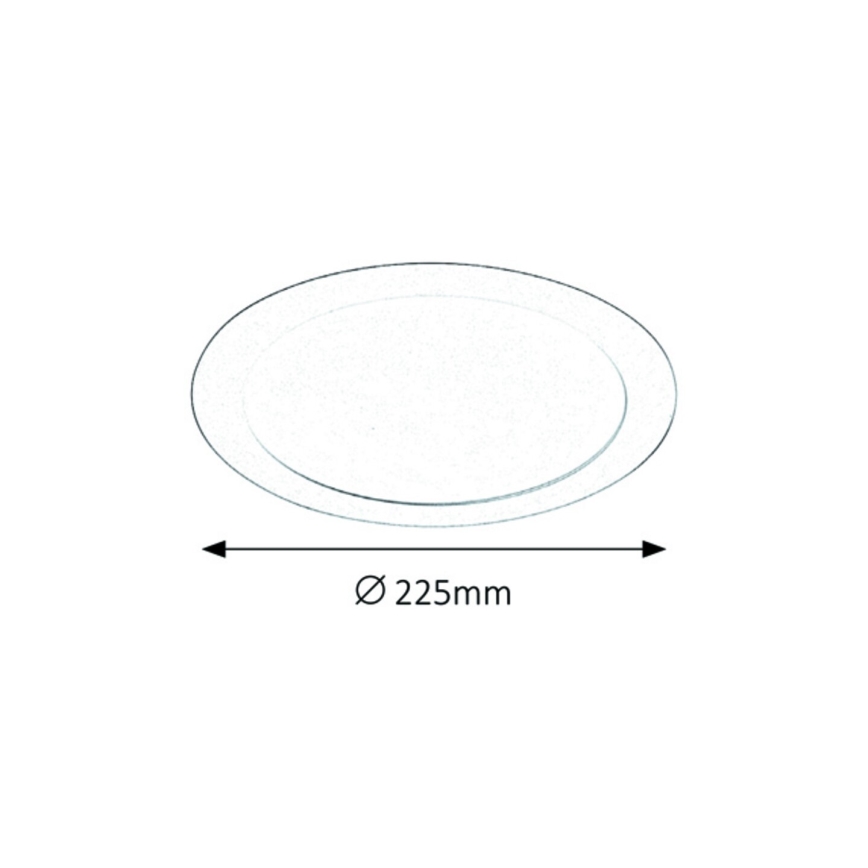 Rabalux - LED Inbouwlamp LED/18W/230V