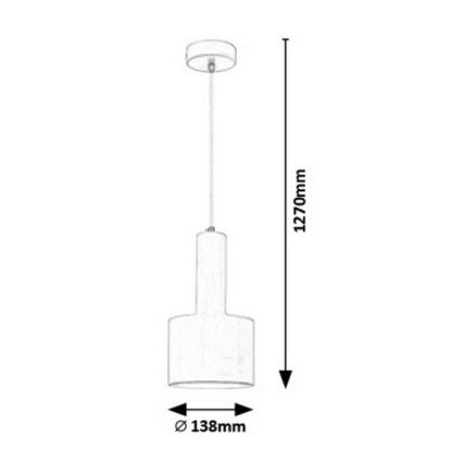 Rabalux - Hanglamp aan koord 1xE14/25W/230V