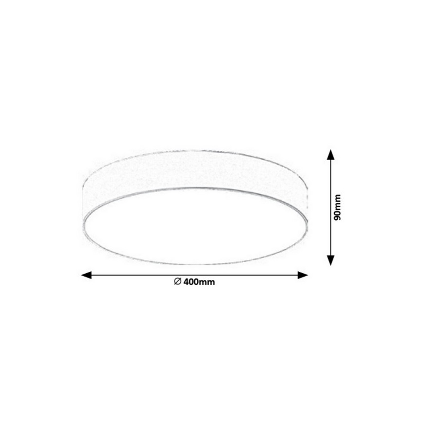 Rabalux - LED plafondlamp LED/24W/230V diameter 40 cm