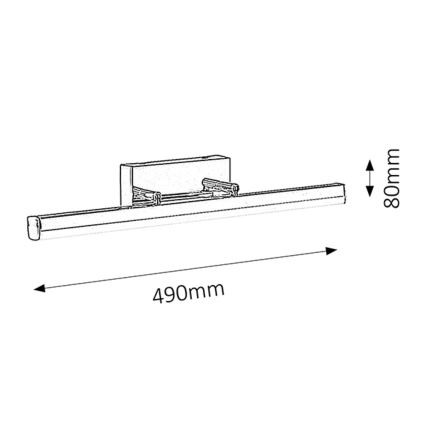 Rabalux - Badkamer licht LED/12W/230V IP44