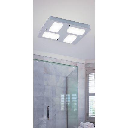 Rabalux - LED-plafondlamp voor badkamer 4xLED/4,5W IP44 30x30 cm