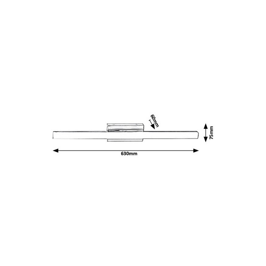 Rabalux - LED Badkamer wandverlichting LED/13W/230V IP44