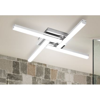 Rabalux - LED plafondbadkamerverlichting 4xLED/6W IP44