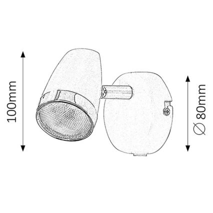 Rabalux - LED Spot LED/4W/230V