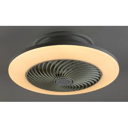 Rabalux - Dimbare LED Plafond Lamp met Ventilator DALFON LED/36W/230V 3000-6000K + afstandsbediening