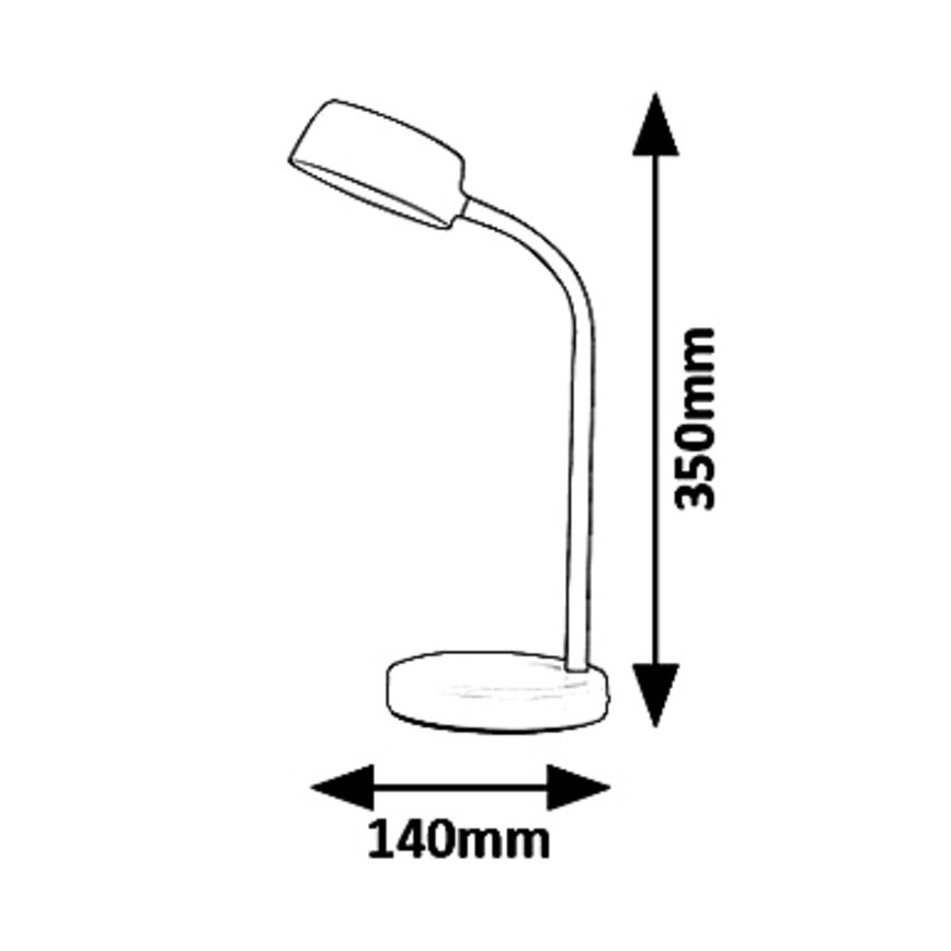 Rabalux 6779 - LED Tafellamp BERRY LED/4,5W/230V