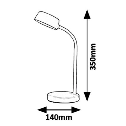 Rabalux - LED Tafellamp LED/4,5W/230V