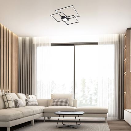 Rabalux - dimbare LED-plafondlamp LED/38W/230V 66x66 cm