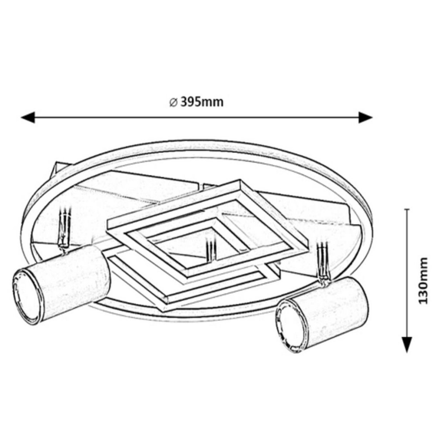 Rabalux  - LED Plafondspot 5xLED/40W/230V
