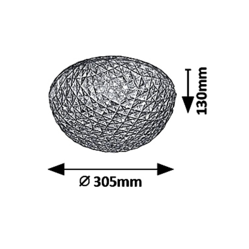 Rabalux - LED-plafondlamp JILLIAN LED/18W/230V Ø 30,5 cm