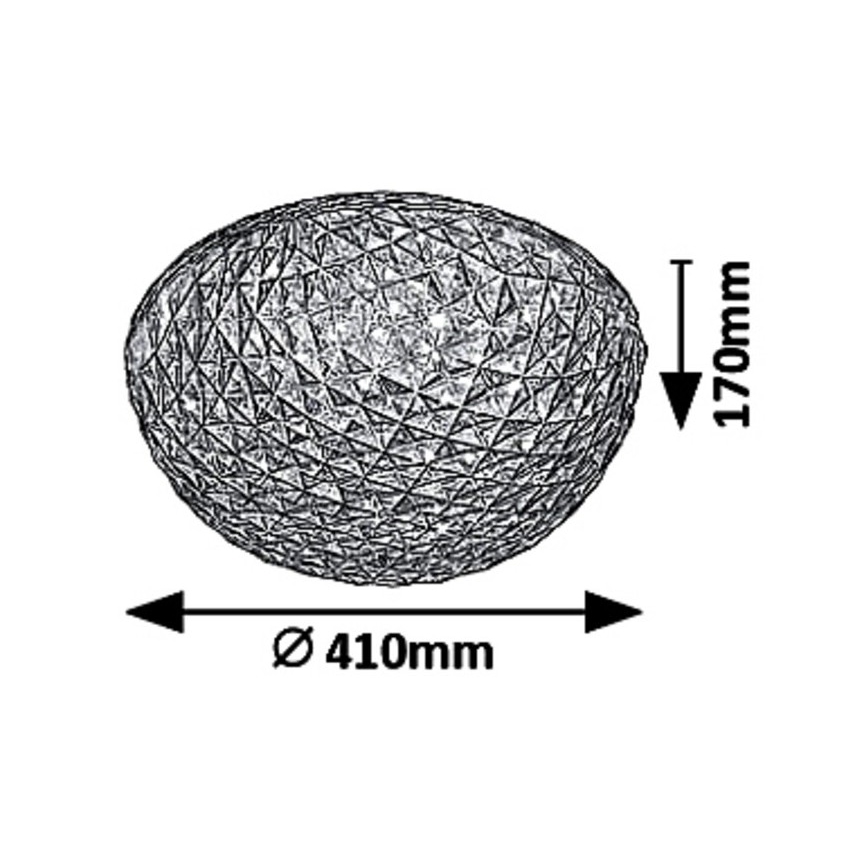Rabalux - LED plafondlamp JILLIAN LED/24W/230V Ø 41 cm
