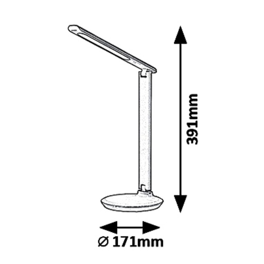 Rabalux 6980 - LED Tafellamp dimbaar OSIAS LED/9W/230V