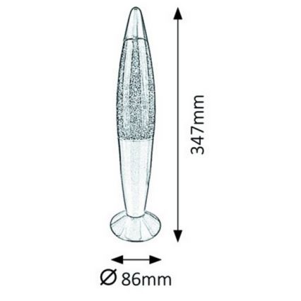 Rabalux - Tafellamp voor kinderen 1xE14/25W/230V