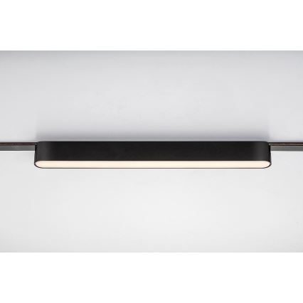 Rabalux - LED Plafondlamp voor 1-fase railsysteem LED/16W/230V 3000K 33 cm zwart