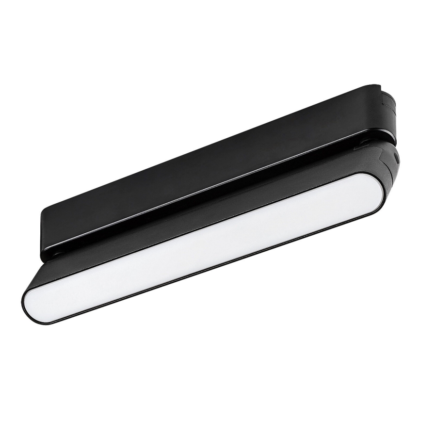 Rabalux - LED Plafondlamp voor 1-fase railsysteem LED/12W/230V 3000K 22 cm zwart
