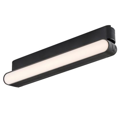 Rabalux - LED Plafondlamp voor 1-fase railsysteem LED/12W/230V 3000K 22 cm zwart