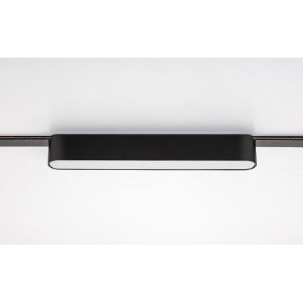 Rabalux - LED Plafondlamp voor 1-fase railsysteem LED/12W/230V 4000K 22 cm zwart