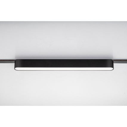 Rabalux - LED Plafondlamp voor 1-fase railsysteem LED/16W/230V 4000K 33 cm zwart