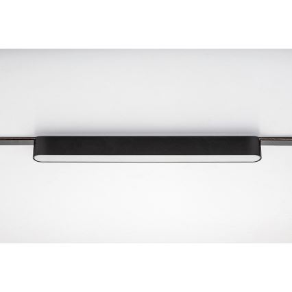 Rabalux - LED Plafondlamp voor 1-fase railsysteem LED/16W/230V 4000K 33 cm zwart