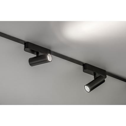 Rabalux - LED Spotlight voor 1-fase railsysteem LED/6W/24V 4000K zwart