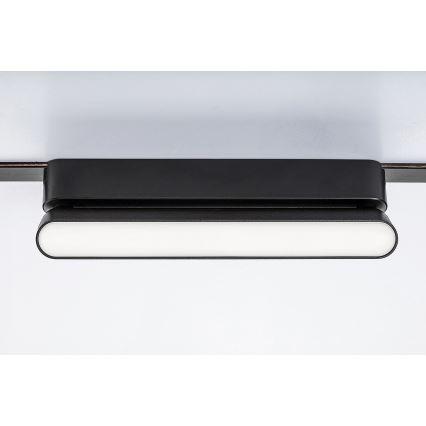 Rabalux - LED Plafondlamp voor 1-fase railsysteem LED/12W/230V 4000K 22 cm zwart