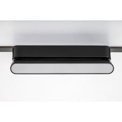Rabalux - LED Plafondlamp voor 1-fase railsysteem LED/12W/24V 4000K 22 cm zwart