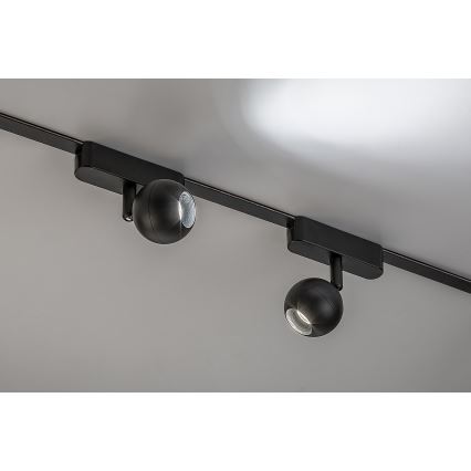 Rabalux - LED Spotlight voor 1-fase railsysteem LED/5W/24V 4000K zwart