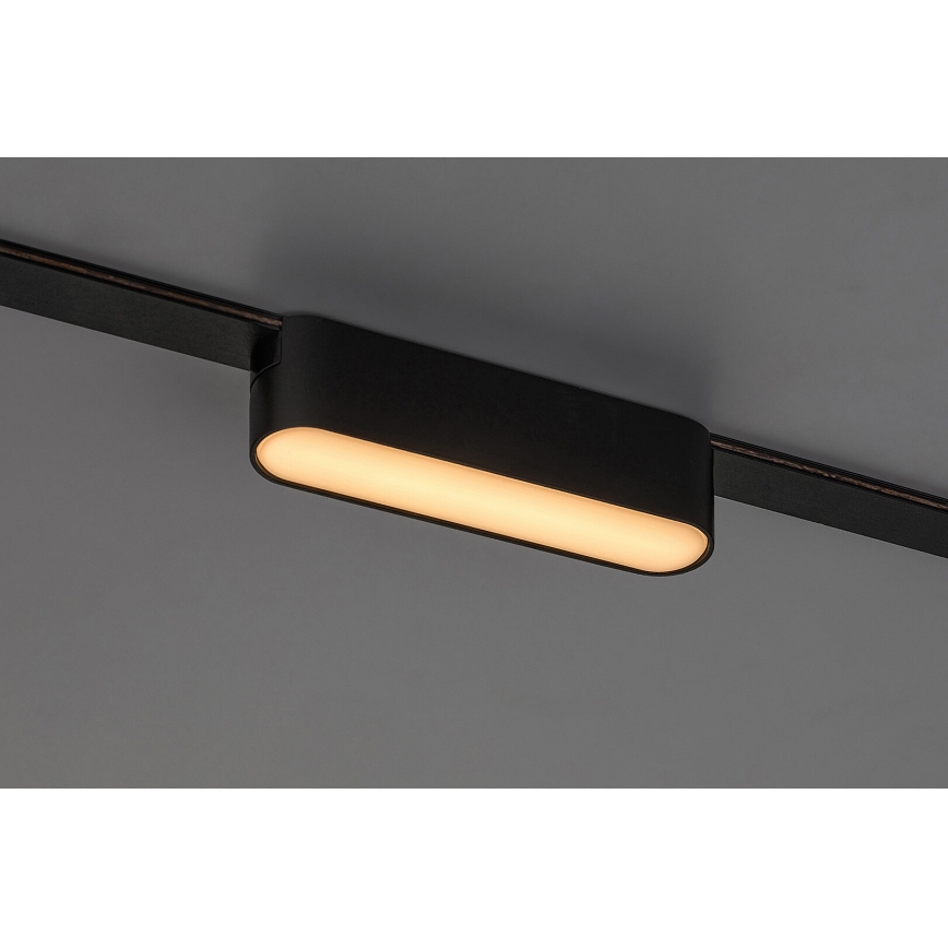 Rabalux - LED Dimbare plafondlamp voor 1-fase railsysteem LED/6W/24V 2700-5500K Wi-Fi Tuya 11,5 cm zwart