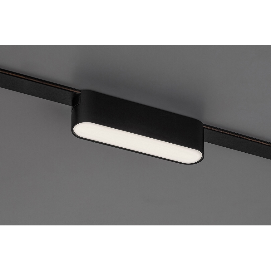Rabalux - LED Dimbare plafondlamp voor 1-fase railsysteem LED/6W/24V 2700-5500K Wi-Fi Tuya 11,5 cm zwart