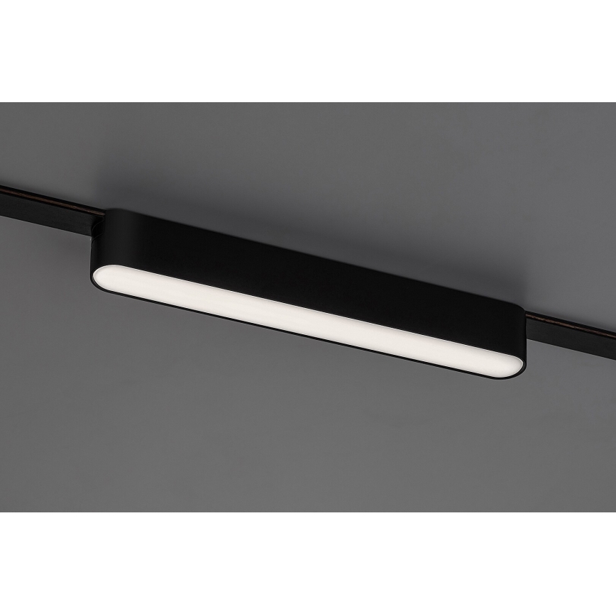 Rabalux - LED Dimbare plafondlamp voor 1-fase railsysteem LED/12W/24V 2700-5500K Wi-Fi Tuya 22 cm zwart