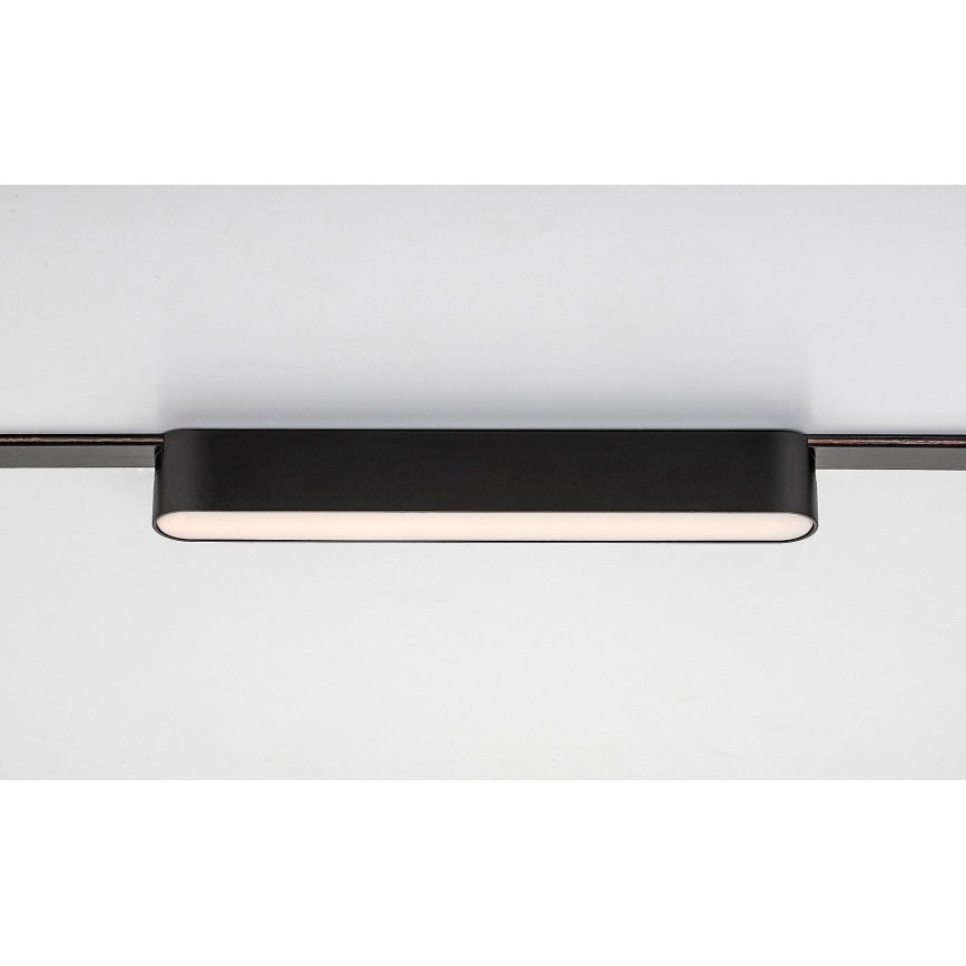 Rabalux - LED Dimbare plafondlamp voor 1-fase railsysteem LED/12W/24V 2700-5500K Wi-Fi Tuya 22 cm zwart