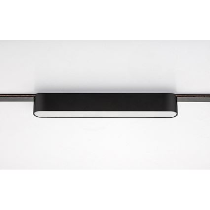 Rabalux - LED Dimbare plafondlamp voor 1-fase railsysteem LED/12W/24V 2700-5500K Wi-Fi Tuya 22 cm zwart