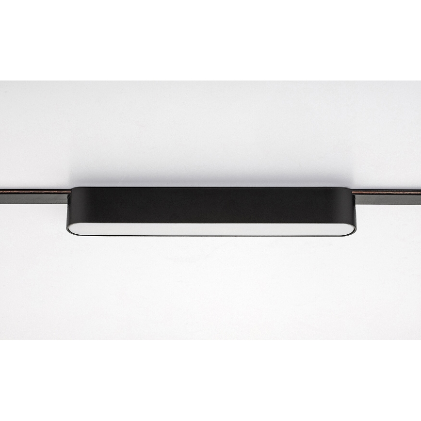 Rabalux - LED Dimbare plafondlamp voor 1-fase railsysteem LED/12W/24V 2700-5500K Wi-Fi Tuya 22 cm zwart
