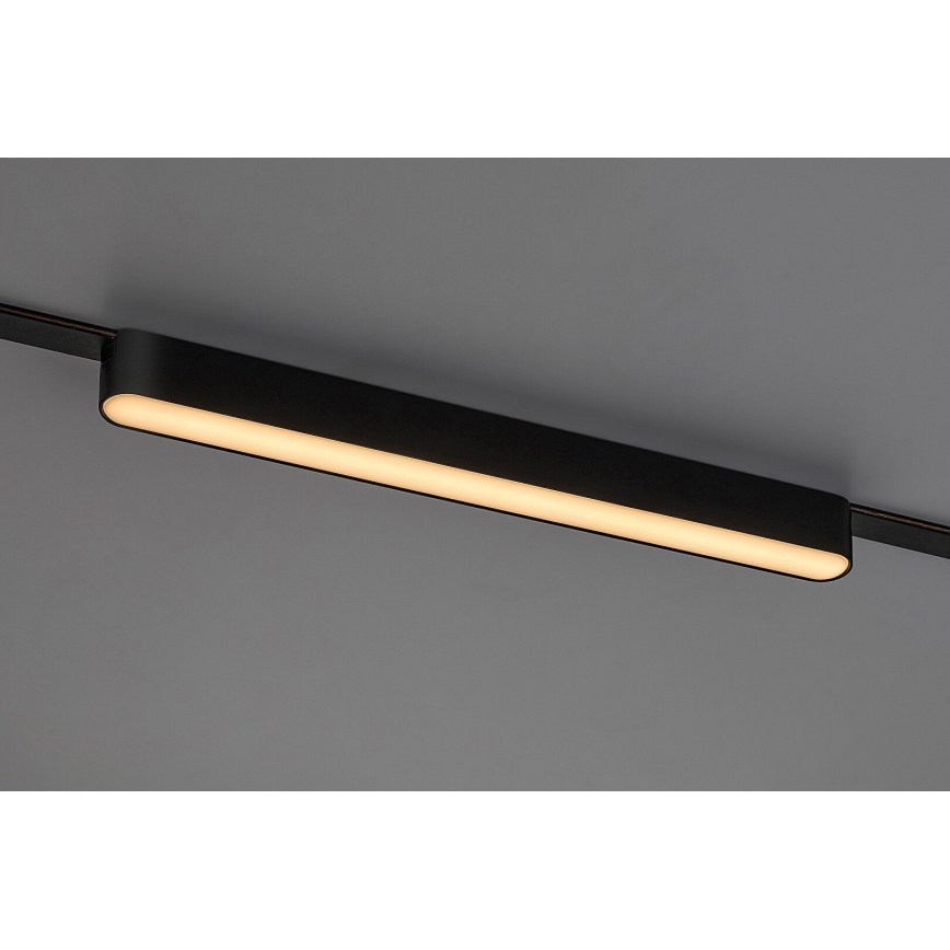 Rabalux - LED Dimbare plafondlamp voor 1-fase railsysteem LED/16W/24V 2700-5500K Wi-Fi Tuya 33 cm zwart