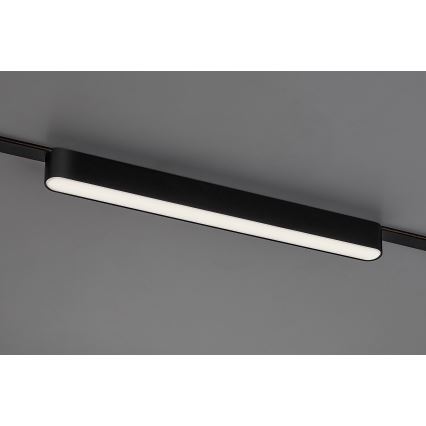 Rabalux - LED Dimbare plafondlamp voor 1-fase railsysteem LED/16W/24V 2700-5500K Wi-Fi Tuya 33 cm zwart